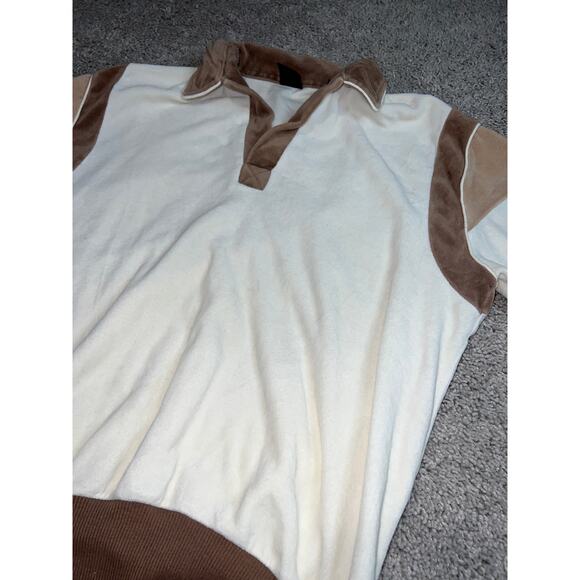 vintage Velour by Michael cotton-polyester blend polo - Picture 2 of 6
